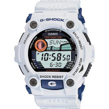 Casio G-shock Resist Mens Sports Watch - G7900a-7dr In Dull White Grey