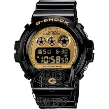 Casio G-Shock wrist watches: G-Shock Mirror-Gold Black dw6900cb-1