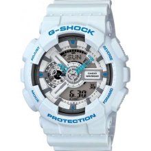 Casio Gshock White Mens Watch Ga110sn7a