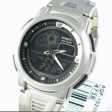 Casio Men Outgear 100m Sport Watch +warranty Aqf102wd Aqf-102wd-1b