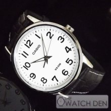 Casio - Men's Analogue Leather Strap Watch - Mtp-1303l-7bvef