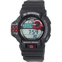 Casio Men's Gdf100-1a G-shock Twin Sensor Multi-functional Black Resin Digital