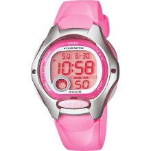 Casio Pink Strap Digital Ladies Watch LW-200-4B LW200