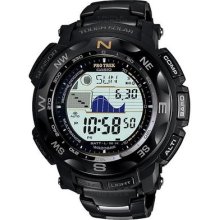 Casio Protrek Prw-2500yt-1jf Black Titanium Limited Multiband6 Import Japan