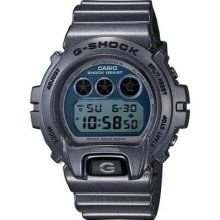 Casio Shock Dw6900mf-2 2cr Dw 6900 Mf 2 Cr Dw-6900 Gshock Metallic Gloss Blue