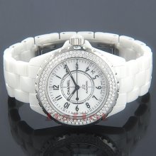 Chanel J12 Ceramic Diamond Watch