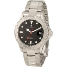 Charles-Hubert, Paris Mens Stainless Steel Automatic Watch #3514- ...