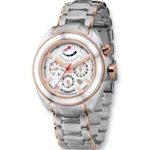 Charles Hubert Rose Ip-plated 2-tone Stainless Steel Automatic Watch Xwa4238