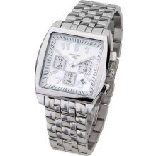 Charles Hubert Watches- Charles Hubert Unisex Stainless Steel Watch 36 x 38mm