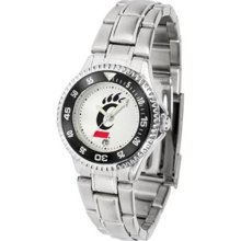 Cincinnati Bearcats UC NCAA Womens Competitor Steel Band Watch ...