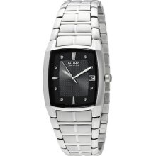 Citizen Mens Bm6550-58e Eco-drive Stainless Steel Watch