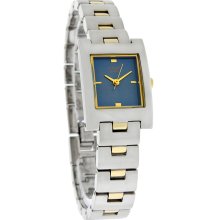 Citizen Quartz Ladies Blue Dial Two Tone Bracelet Dress Watch EJ4084-57L