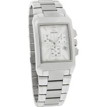 Concord Carlton Mens Silver Dial Swiss Quartz Chronograph Watch 0310921