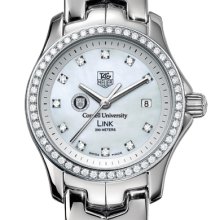 Cornell TAG Heuer Watch - Women's Link Watch w/ Diamond Bezel
