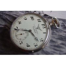 Cortebert Calibre 714 Vintage Turkish Rail Road Pocket Watch