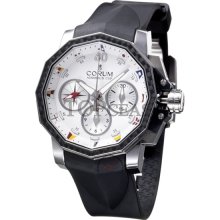 Corum Admirals Cup Challenge Steel White