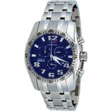 Corvette Cr-288 Men's Sport Zr1 Collection Blue Dial Swiss Chronograph Watch
