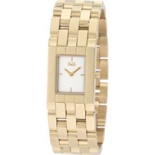 D&g Dolce & Gabbana Womens Picnic Triple Gold Five Link Analog Watch Dw0742