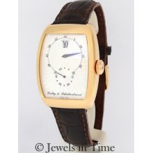 Dubey & Schaldenbrand Jump Hour 18k Pink Gold Limited Edition Mens Watch B&p