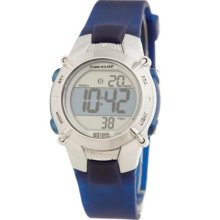 Dunlop DUN-100-L03 - Dunlop Lady Digital Chronograph Watch, Blue Dial And Band.