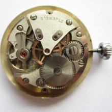 Durowe Caliber 446 Gents Watch Movement + Dial Running