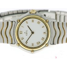 Ebel Classic Wave Steel Gold Quartz Ladies Watch