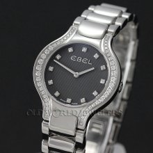 Ebel stainless steel beluga diamond