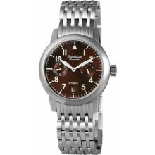 Engelhardt Army Watches, Automatic Watch, Brown Dial, Date, Power Reserve