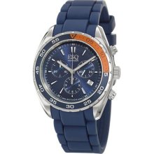 ESQ by Movado Blue Dial Chronograph Mens Watch 07301390