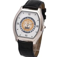 Essential Ladies Watch W/Silver Alloy Polish Case & Padded Leather Band
