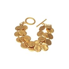 Evelyn Knight Multi Disks Bracelet