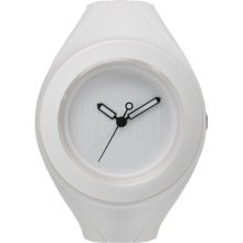 Everlast 33-209 Unisex Quartz Watch With White Dial Analogue Display And White Plastic Or Pu Strap Ev-209-003