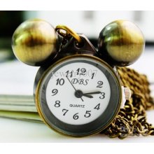 Evxlhb (8) Fashion Jewelry Retro Pocket Watch Necklace Quartz Watche