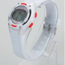 Fashion Children Electronic Watch Digital Wrist Watch Gift White