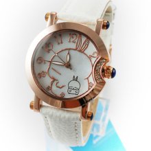 Fashion Crocodile Leather Band Women Watch Digital Dial Pin Buckle 91038