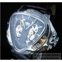 Fashion Menchanical Mens Watch Hours Clock Luxury Sport Wrist Watch 0147
