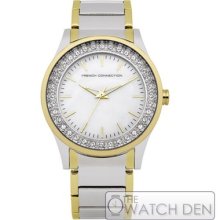 Fcuk - Ladies Two Tone Stainless Steel Lizzy Watch - Fc1080sgm