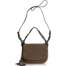Francesco Biasia Designer Handbags, Bianca - Nabuk Shoulder Bag