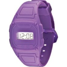 Freestyle Womens Shark Slim Digital Plastic Watch - Purple Rubber ...