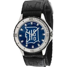 Game Time Black Mlb-Vet-Det Men'S Mlb-Vet-Det Veteran Custom Detroit Tigers Veteran Series Watch