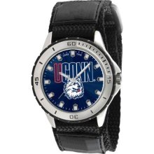 Game Time Official Team Colors Col-Vet-Ucn Men'S Col-Vet-Ucn Veteran Custom Uconn Veteran Series Watch