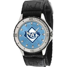 Game Time Tampa Bay Rays Black Mlb-Vet-Tb Men'S Mlb-Vet-Tb Veteran Custom Tampa Bay Devil Rays Veteran Series Watch