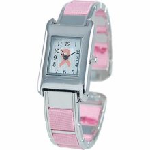 Geneva Platinum Women's 7032.BC Pink Stainless-Steel Quartz Watch with Mother-Of-Pearl Dial