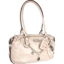 Genna De Rossi Pretty In Link Bow Satchel Handbag