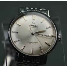 Gents 1960s Vintage Omega Seamaster De Ville Automatic Stainless Steel Watch