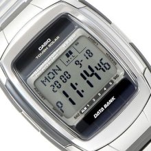 Genuine Casio Tough Solar Data Bank Alarm World Time Digital Db-e30d Mens Watch