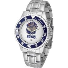 Georgetown University Hoyas Men's Stainless Steel Watch