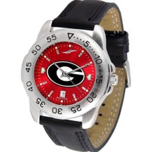 Georgia Bulldogs UGA Mens Sport Anochrome Watch Georgia Bulldogs UGA Mens Sport Anochrome Watch