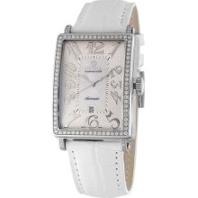 Gevril Women's 6209NL Glamour Automatic White Diamond Watch ...