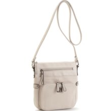 Giani Bernini Handbag, Pebble Leather Crossbody Bag, Small